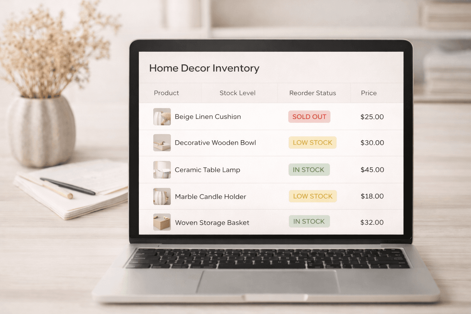 Retail Omega app — your whole shop, always in sync