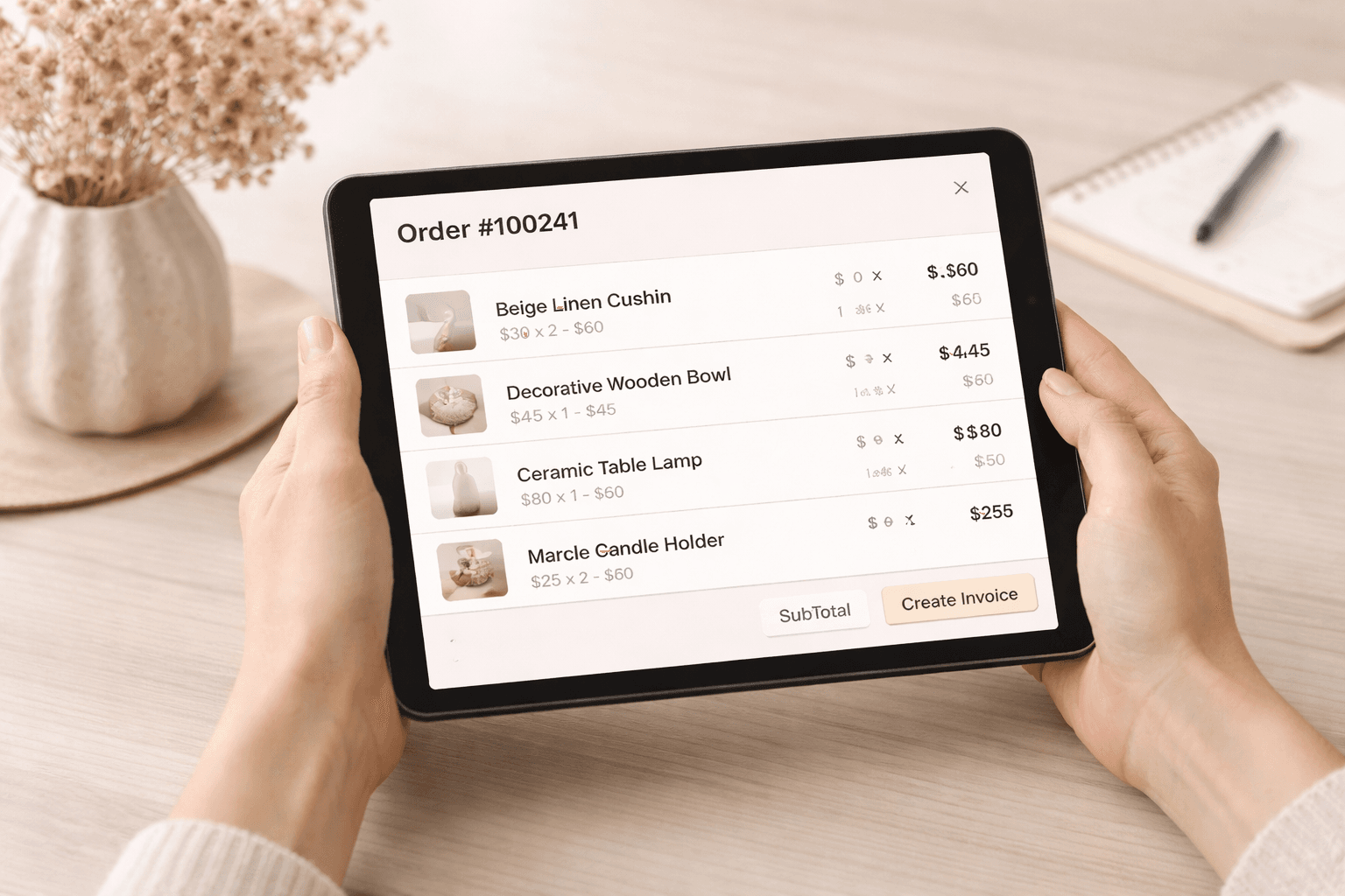 Retail Omega app — capture every sale in seconds