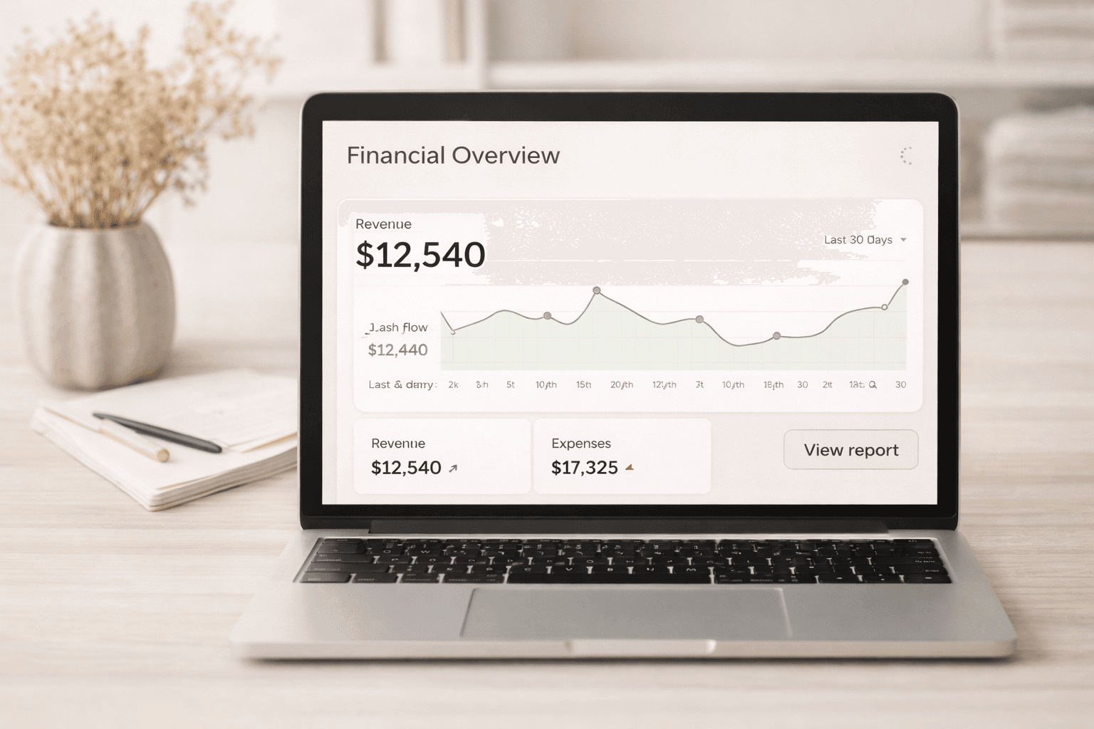Retail Omega app — revenue and expenses, crystal clear